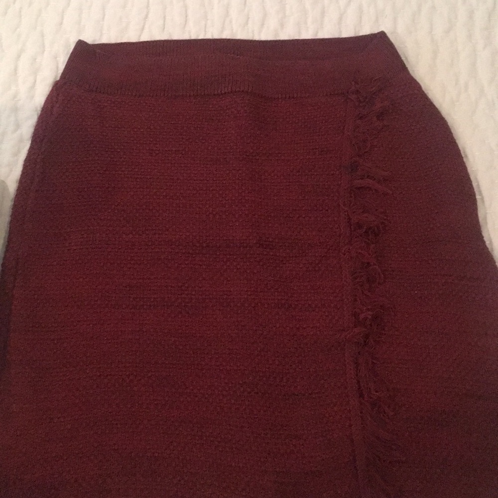 Anthropology sweater skirt